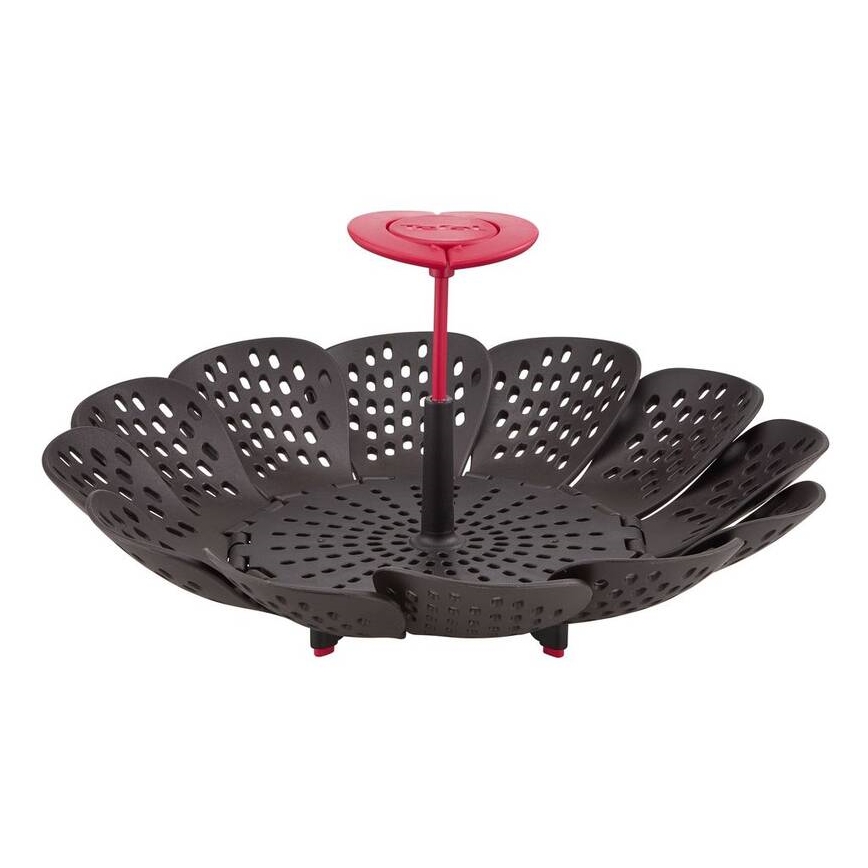 Tefal - Steaming basket INGENIO black/red