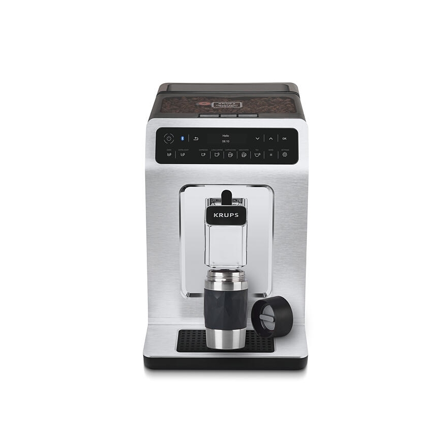 Tefal - Thermal mug 300 ml COMPACT MUG stainless steel/black