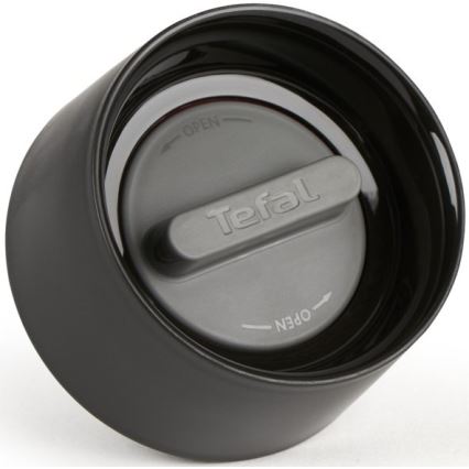 Tefal - Thermal mug 300 ml COMPACT MUG stainless steel/black