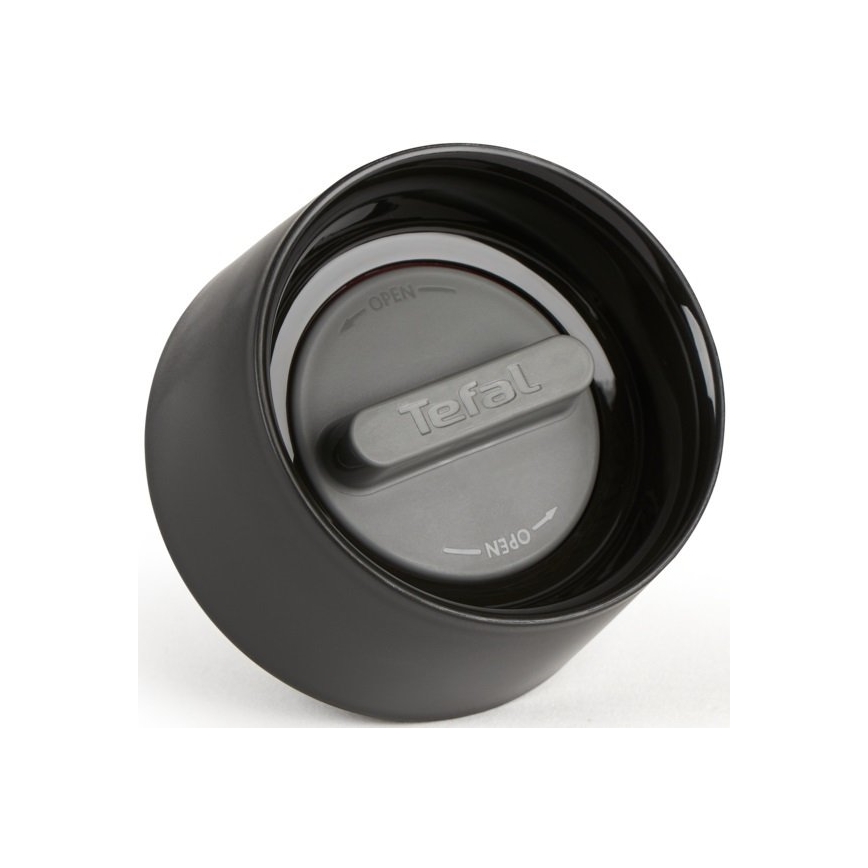 Tefal - Thermal mug 300 ml COMPACT MUG stainless steel/black