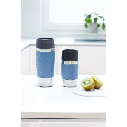 Tefal - Thermal mug 300 ml COMPACT MUG stainless steel/blue