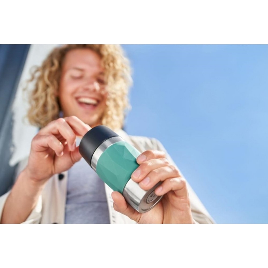Tefal - Thermal mug 300 ml COMPACT MUG stainless steel/green