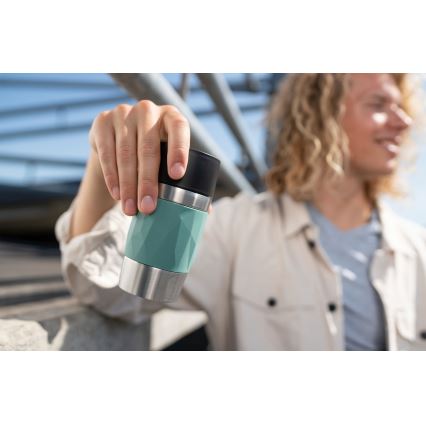 Tefal - Thermal mug 300 ml COMPACT MUG stainless steel/green