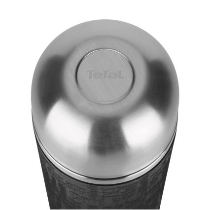 Tefal - Thermos with a mug 0,5 l SENATOR stainless steel/black