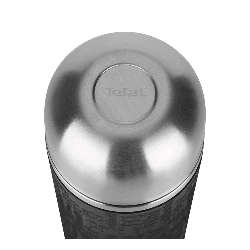 Tefal - Thermos with a mug 0,5 l SENATOR stainless steel/black
