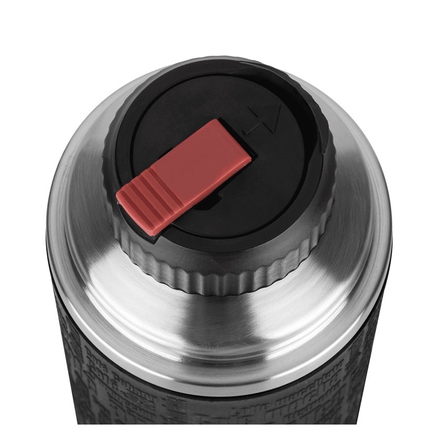 Tefal - Thermos with a mug 0,5 l SENATOR stainless steel/black