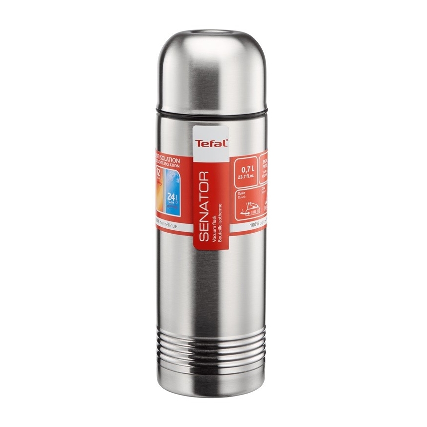 Tefal - Thermos with a mug 0,7 l SENATOR stainless steel