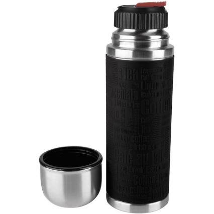 Tefal - Thermos with a mug 1 l SENATOR stainless steel/black