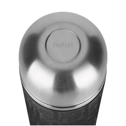 Tefal - Thermos with a mug 1 l SENATOR stainless steel/black