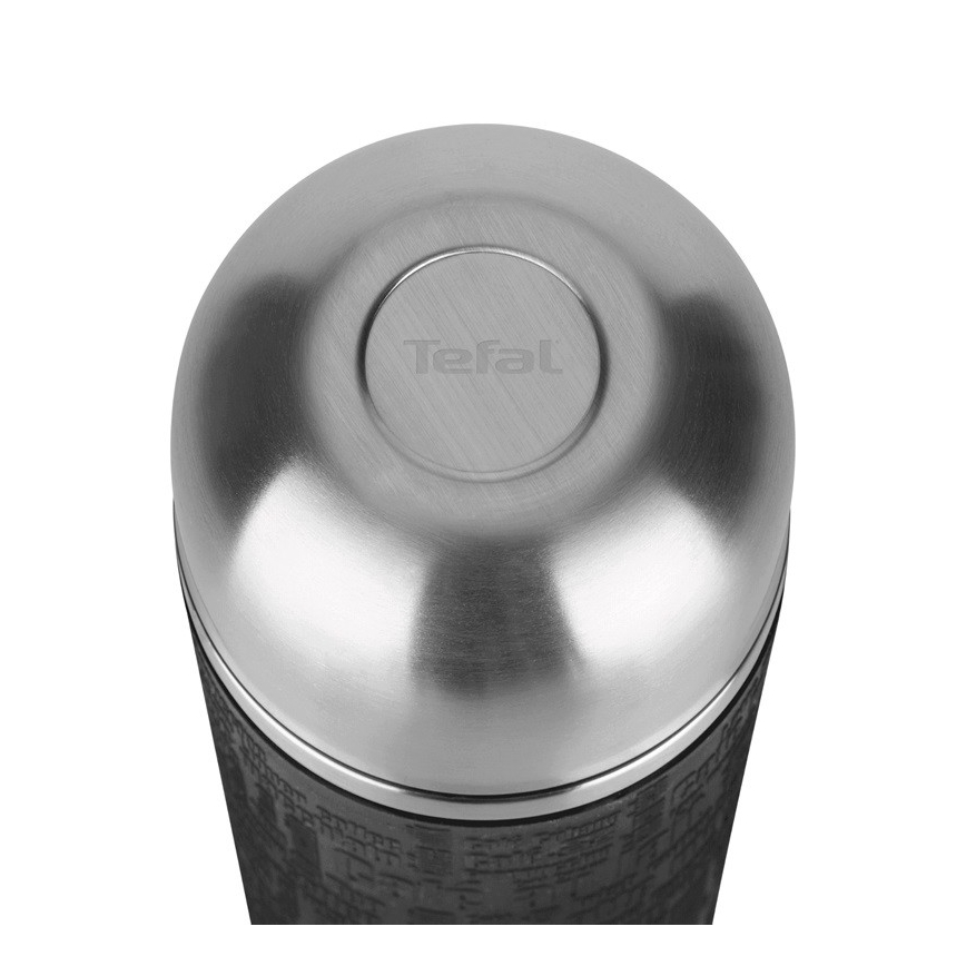 Tefal - Thermos with a mug 1 l SENATOR stainless steel/black