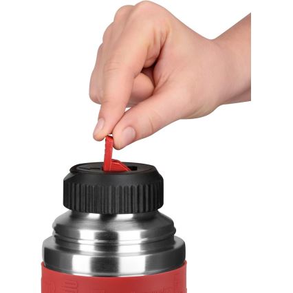 Tefal - Thermos with a mug 1 l SENATOR stainless steel/red