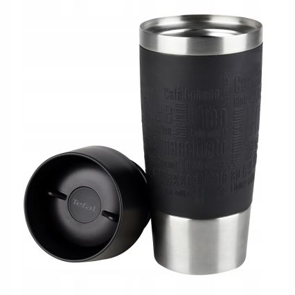 Tefal - Travel mug 360 ml TRAVEL MUG stainless steel/black