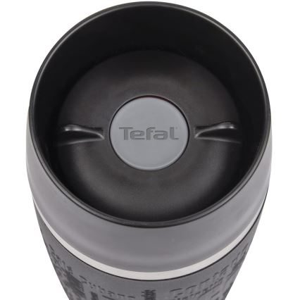Tefal - Travel mug 360 ml TRAVEL MUG stainless steel/black