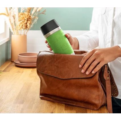 Tefal - Travel mug 360 ml TRAVEL MUG stainless steel/green