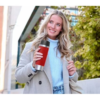 Tefal - Travel mug 500 ml TRAVEL MUG stainless steel/red
