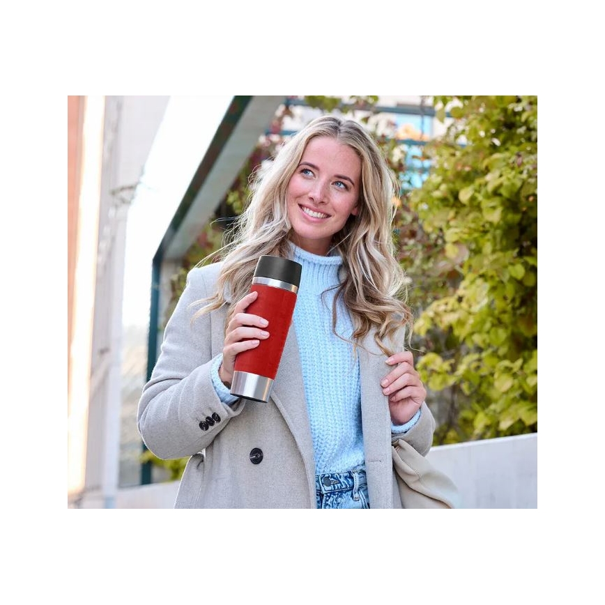 Tefal - Travel mug 500 ml TRAVEL MUG stainless steel/red