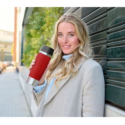 Tefal - Travel mug 500 ml TRAVEL MUG stainless steel/red