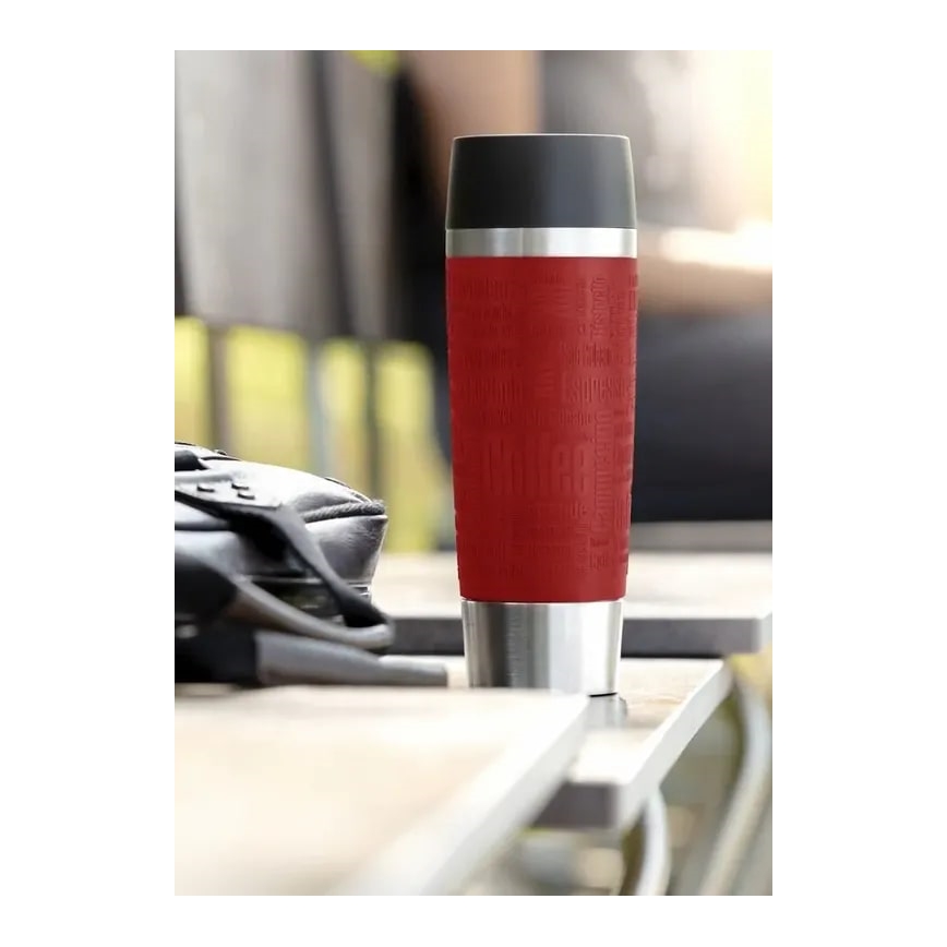 Tefal - Travel mug 500 ml TRAVEL MUG stainless steel/red