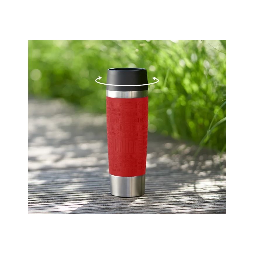 Tefal - Travel mug 500 ml TRAVEL MUG stainless steel/red