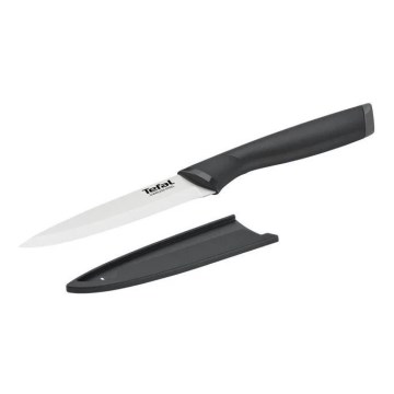 Tefal - Universal stainless steel knife COMFORT 12 cm shiny chrome/black