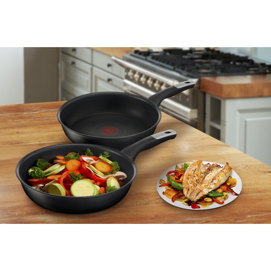 Tefal - UNLIMITED 2-piece Frying Pan Set
