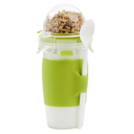 Tefal - Yogurt jar with a spoon 0,45 l MASTER SEAL TO GO green