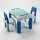 TEGA BABY - Kids' table and chairs, turquoise/blue/white