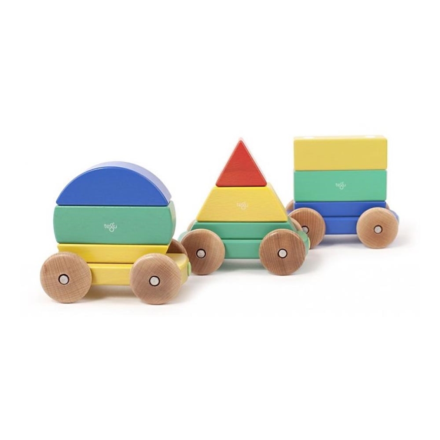 TEGU - Magnetic rainbow train Big Top