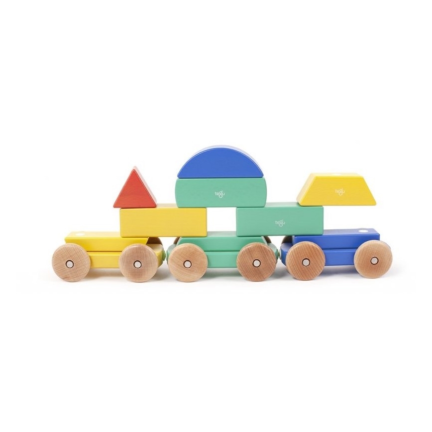 TEGU - Magnetic rainbow train Big Top
