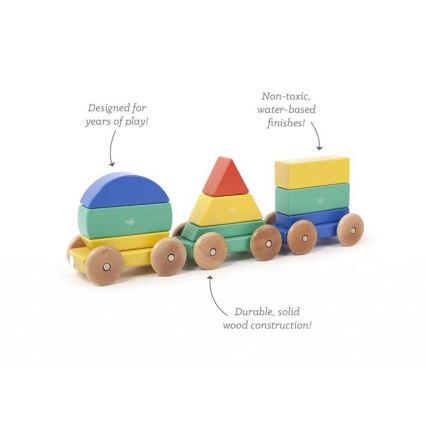 TEGU - Magnetic rainbow train Big Top