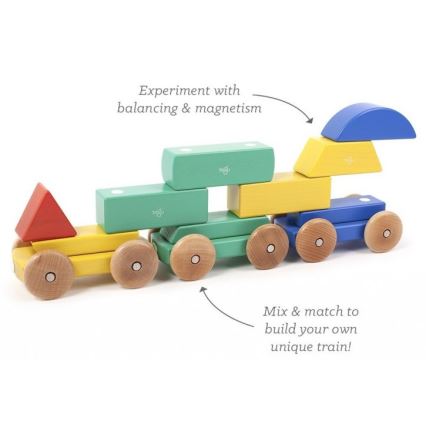TEGU - Magnetic rainbow train Big Top