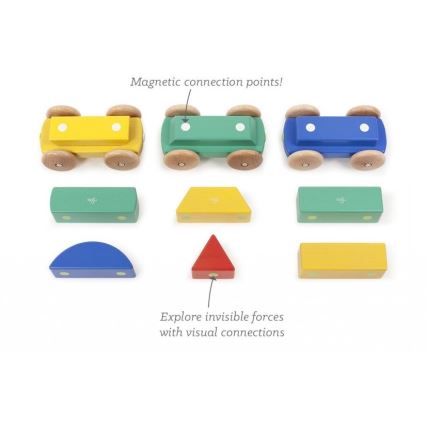 TEGU - Magnetic rainbow train Big Top