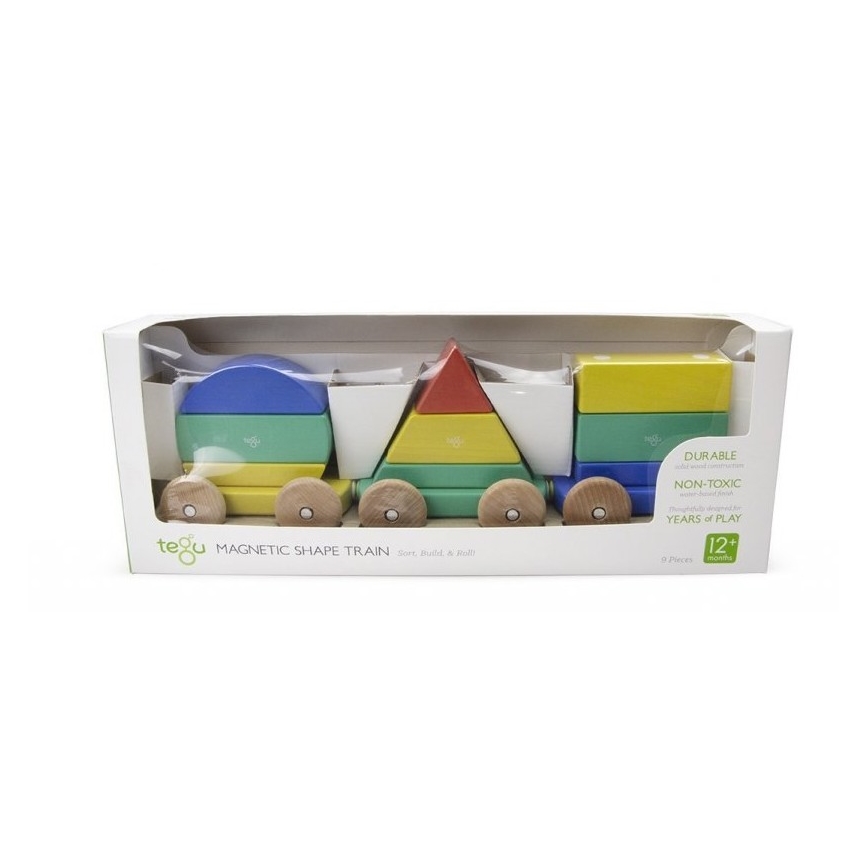 TEGU - Magnetic rainbow train Big Top