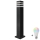 TEKSAS LED RGBW Dimmable Outdoor Lamp 1xE27/9W/230V 2700-6500K Wi-Fi 74 cm IP44 Anthracite