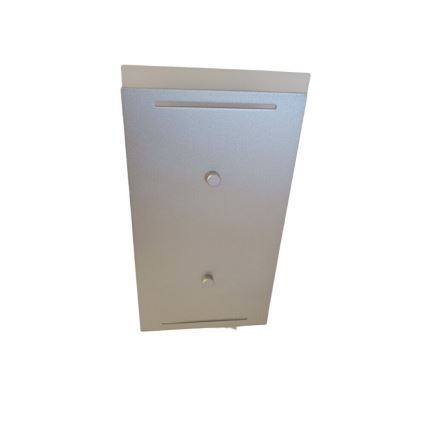 Telefunken 307704TF - LED Outdoor wall light 2xLED/3W/230V IP44 silver