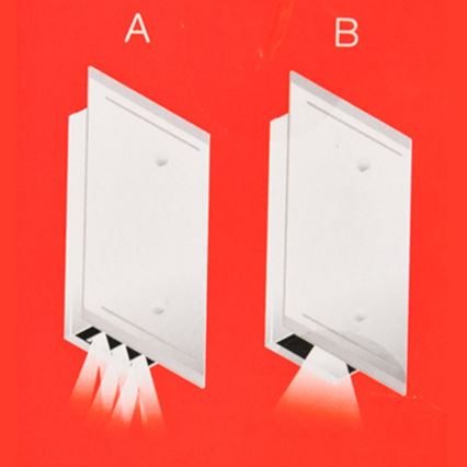 Telefunken 307706TF - LED Outdoor wall light 2xLED/3W/230V IP44 white