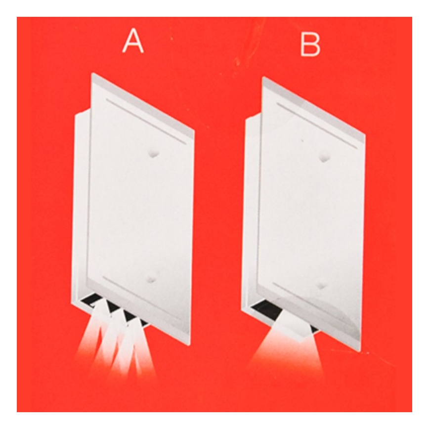 Telefunken 307706TF - LED Outdoor wall light 2xLED/3W/230V IP44 white