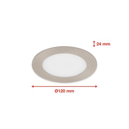 Telefunken 309302TF - LED RGBW Dimmable bathroom recessed light LED/6W/230V 2700-6500K IP23 Wi-Fi Tuya