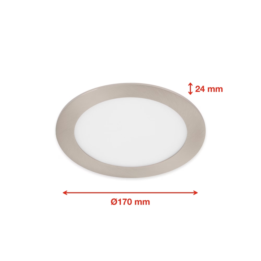 Telefunken 309402TF - LED RGBW Dimmable bathroom recessed light LED/12W/230V 2700-6500K IP23 Wi-Fi Tuya