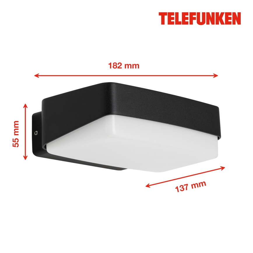 Telefunken 312205TF - LED Outdoor wall light LED/14W/230V IP44