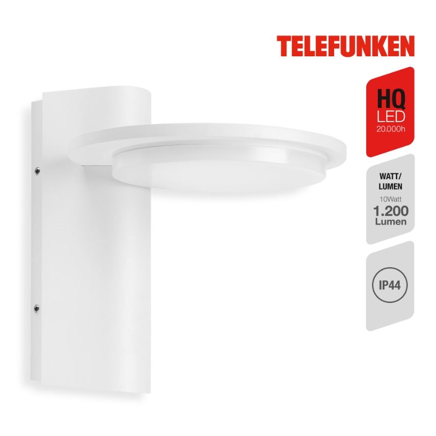 Telefunken 312406TF - LED Outdoor wall light LED/10W/230V IP44