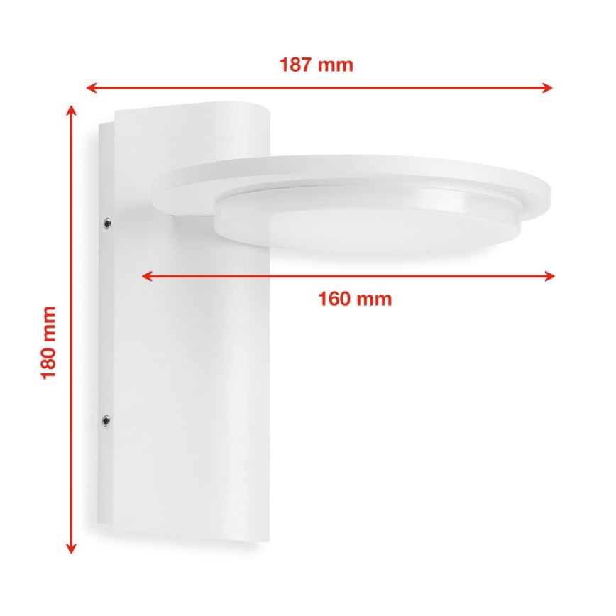 Telefunken 312406TF - LED Outdoor wall light LED/10W/230V IP44