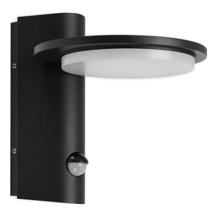 Telefunken 312505TF-LED Outdoor wall light with a sensor LED/10W/230V IP44 black
