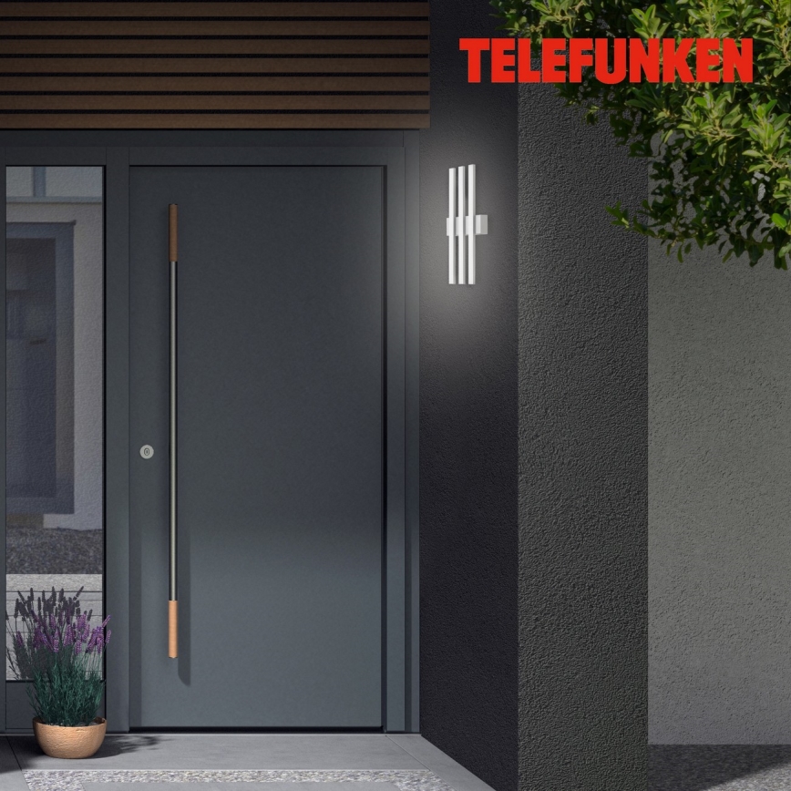 Telefunken 313104TF - LED Outdoor wall light 3xLED/4W/230V IP44