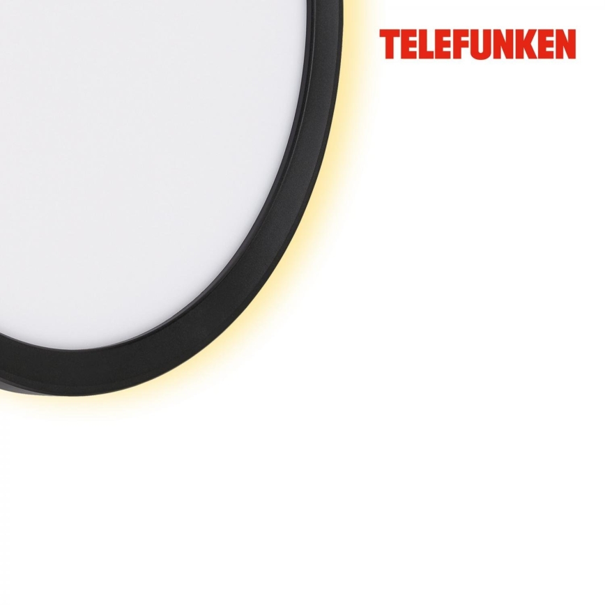 Telefunken 313405TF - LED Outdoor Wall Light LED/15W/230V IP44 Black