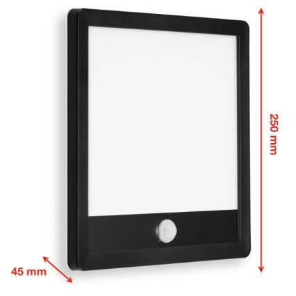 Telefunken 313805TF - LED Outdoor wall light with a sensor LED/15W/230V IP44