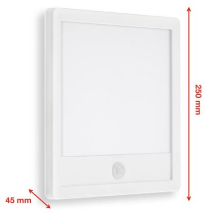 Telefunken 313806TF - LED Outdoor wall light with a sensor LED/15W/230V IP44