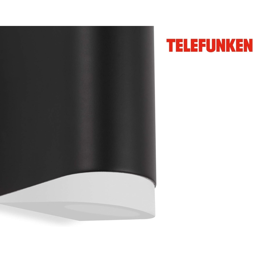 Telefunken 314905TF - LED Outdoor wall light 2xGU10/5W/230V IP44 black