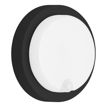 Telefunken 315305TF - LED Outdoor wall light with a sensor LED/12W/230V IP44 black