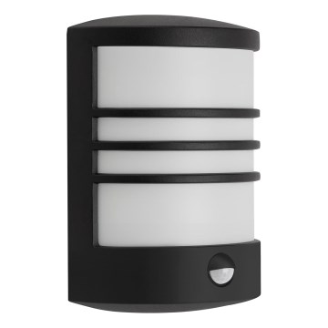 Telefunken 315505TF - LED Outdoor wall light with a sensor LED/12W/230V IP44 black